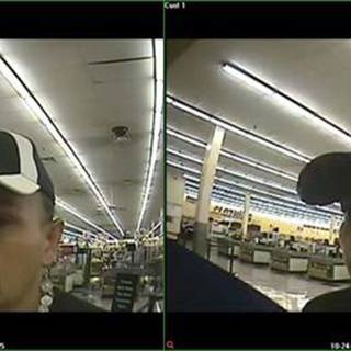 Female bank robber wallpaper