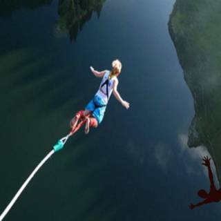 Bungee jumping wallpaper