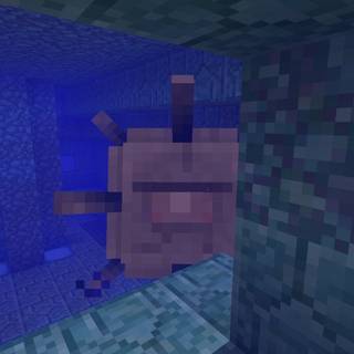 Minecraft Guardian wallpaper