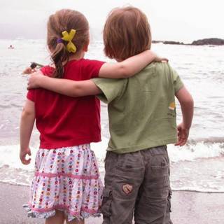 Children love wallpaper