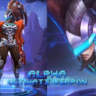 Alpha MLBB wallpaper
