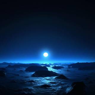 Moon aesthetic PS4 wallpaper