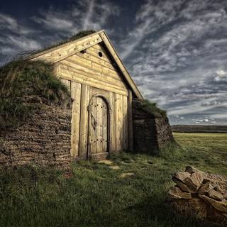 Viking landscape 4k wallpaper