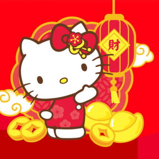 Hello Kitty New Year wallpaper