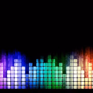 Music wave wallpaper