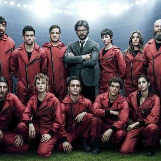 Money Heist desktop HD wallpaper