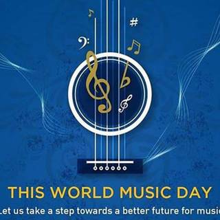 Happy World Music Day 2021 wallpaper