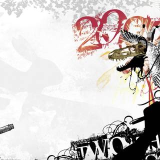 Women graphic art wallpaper