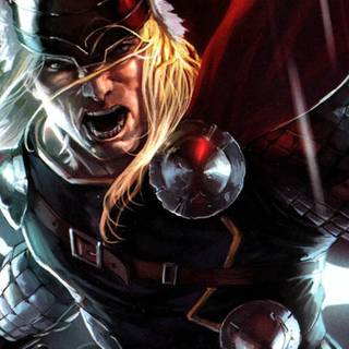 Thor art wallpaper