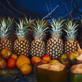 Pineapple 4k wallpaper