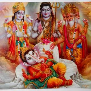 Trimurti wallpaper
