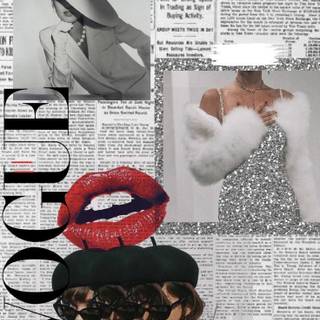 Vogue magazine wallpaper