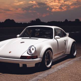 Singer Porsche wallpaper