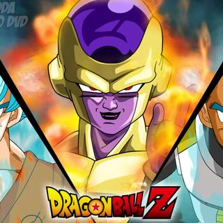 Golden Frieza 4k wallpaper