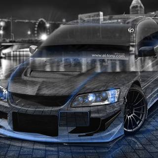 Lancer Evo 4k wallpaper