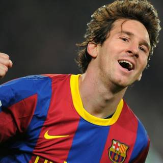 Messi smiling wallpaper