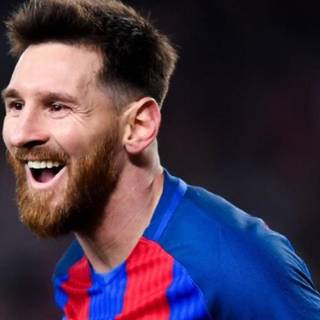 Messi smiling wallpaper