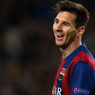 Messi smiling wallpaper