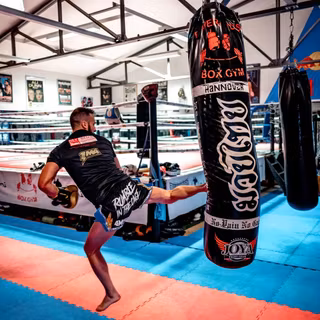 Punching bag wallpaper