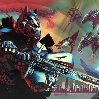 Transformers The Last Knight Optimus Prime wallpaper