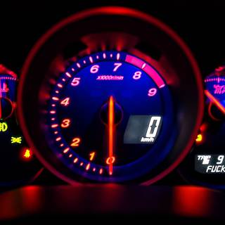 Car speedometer wallpaper