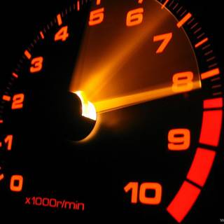 Car speedometer wallpaper