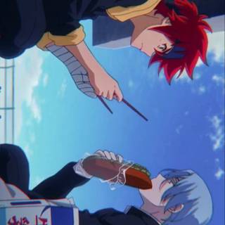 Reki and Langa wallpaper