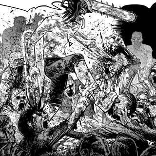 Chainsaw Man manga wallpaper