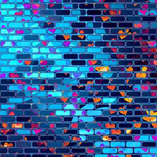 Neon brick 4k wallpaper
