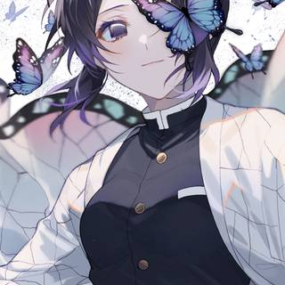 Shinobu Kocho 4k wallpaper