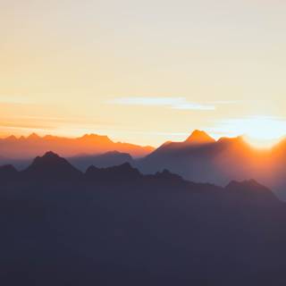 Mountain range 4k wallpaper