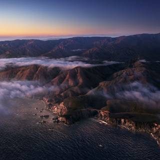 Mountain range 4k wallpaper