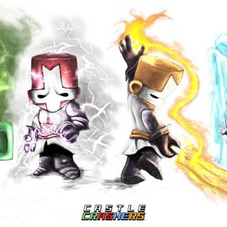 Blue knight wallpaper