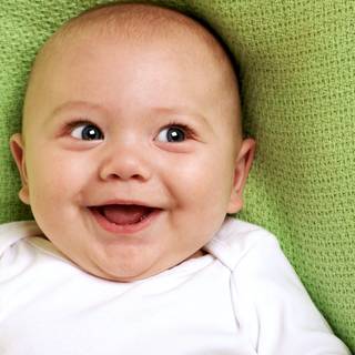Laughing baby wallpaper