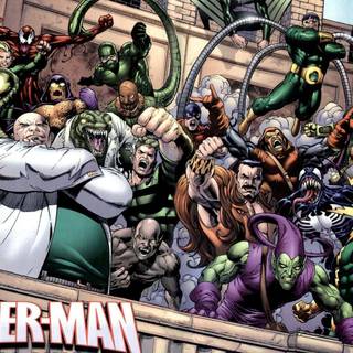 X-Men heroes and villains wallpaper