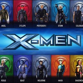 X-Men heroes and villains wallpaper