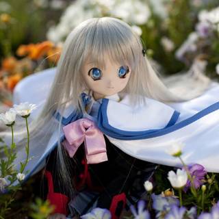Anime doll cute wallpaper