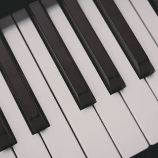Piano keyboard 4k wallpaper