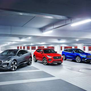 Car showroom wallpaper