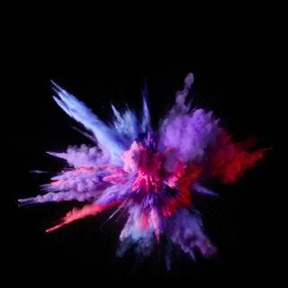 Simple neon wallpaper