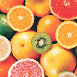 Colorful fruit wallpaper