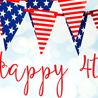 4th July banner wallpaper