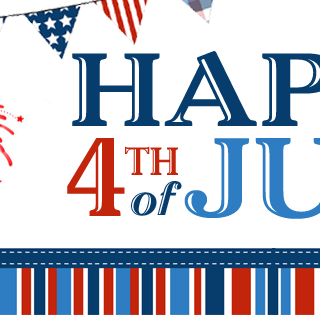 4th July banner wallpaper