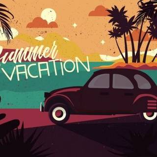 Summer vacay wallpaper