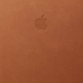 Brown leather wallpaper