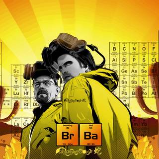 Breaking Bad cartoon wallpaper