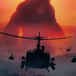 Kong: Skull Island movie characters wallpaper