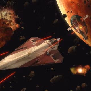 Jedi interceptor wallpaper
