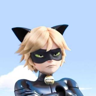 Marinette and Cat Noir wallpaper