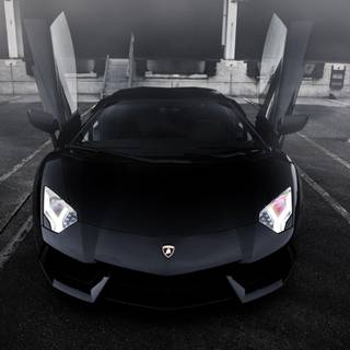 Lamborghini door wallpaper